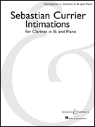 INTIMATIONS CLARINET AND PIANO cover